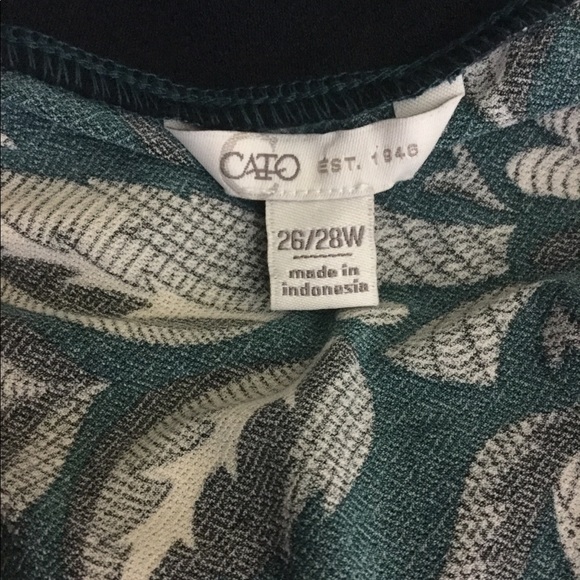 Cato Cold Shoulder Top Size 26/28W - Picture 5 of 7